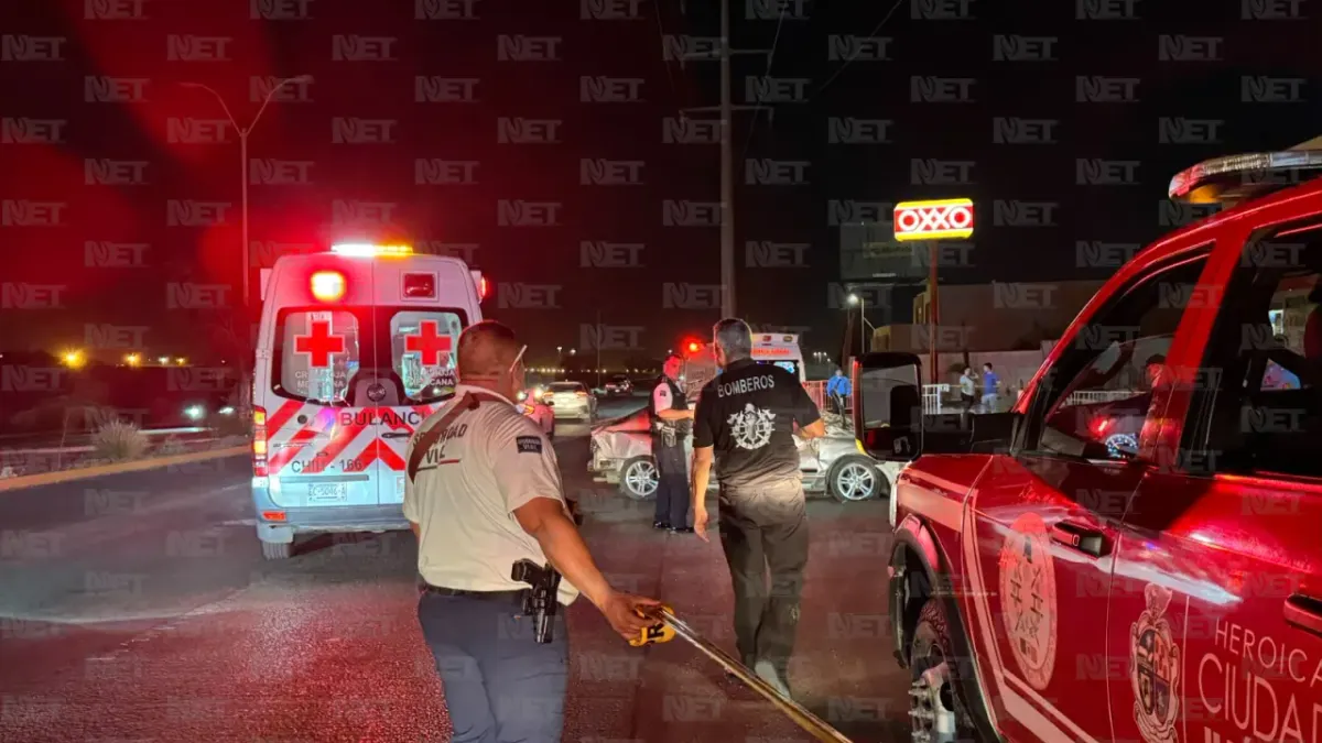 Accidente en bulevar Juan Pablo II deja un muerto y un herido