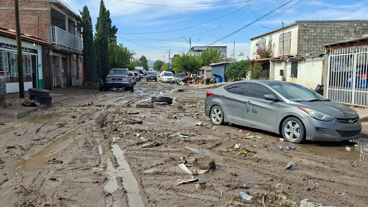 Piden auxilio vecinos de Lucio Blanco por inundaciones