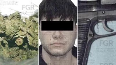 Dictan más de 6 años de cárcel a hombre por posesión de droga y arma en Juárez