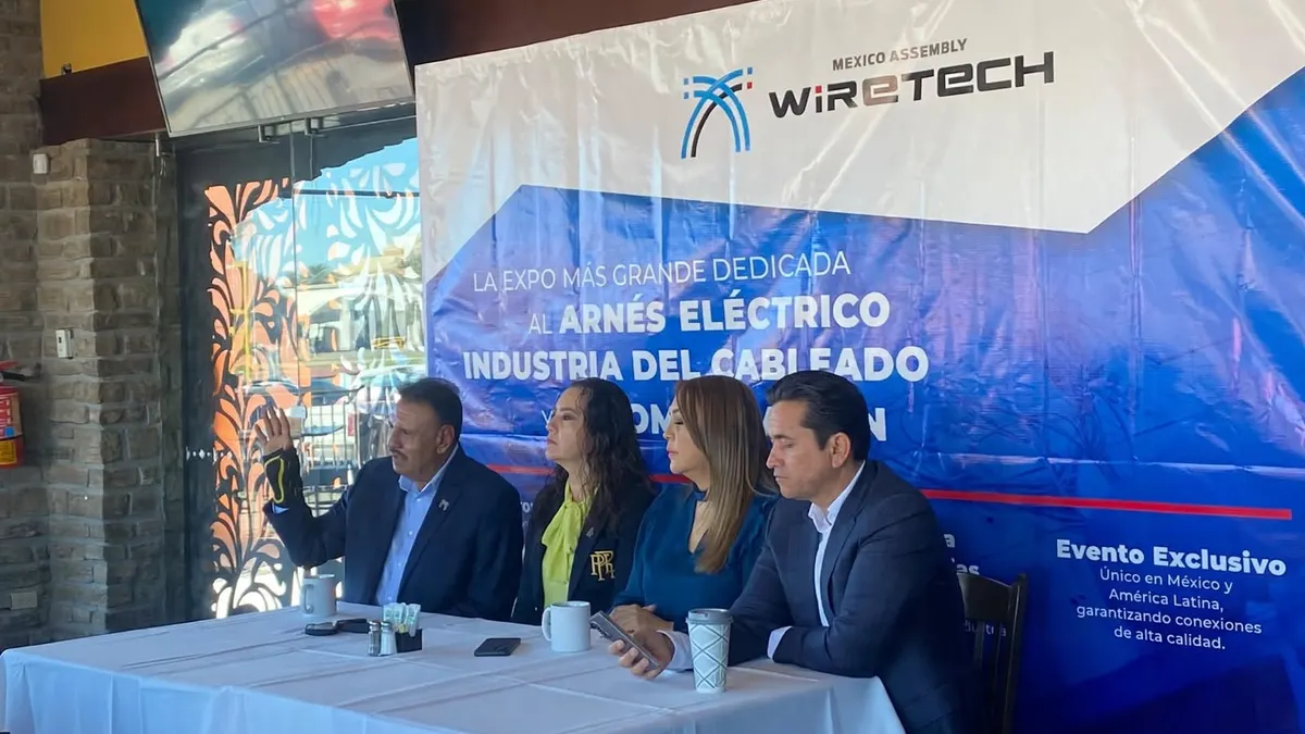 Invita Canacintra a empresas de Juárez a participar en Expo WireTech 2026