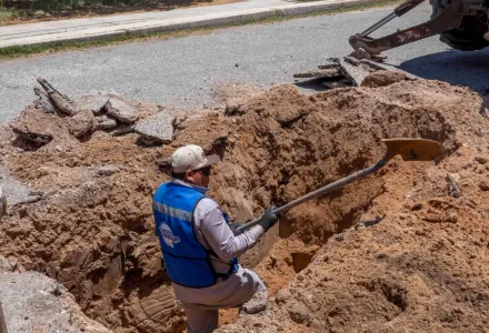 Obras de JMAS afectarán tráfico en Juan Pablo II durante 2 semanas