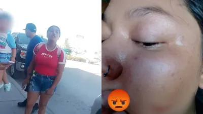 Denuncia mujer a familia por golpiza en Plaza Sendero