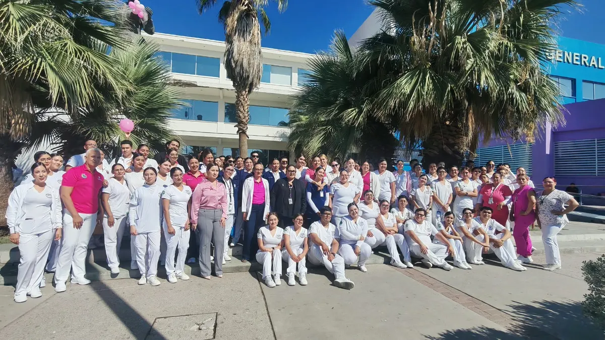 Conmemora Hospital General de Juárez el Día contra el Cáncer de Mama