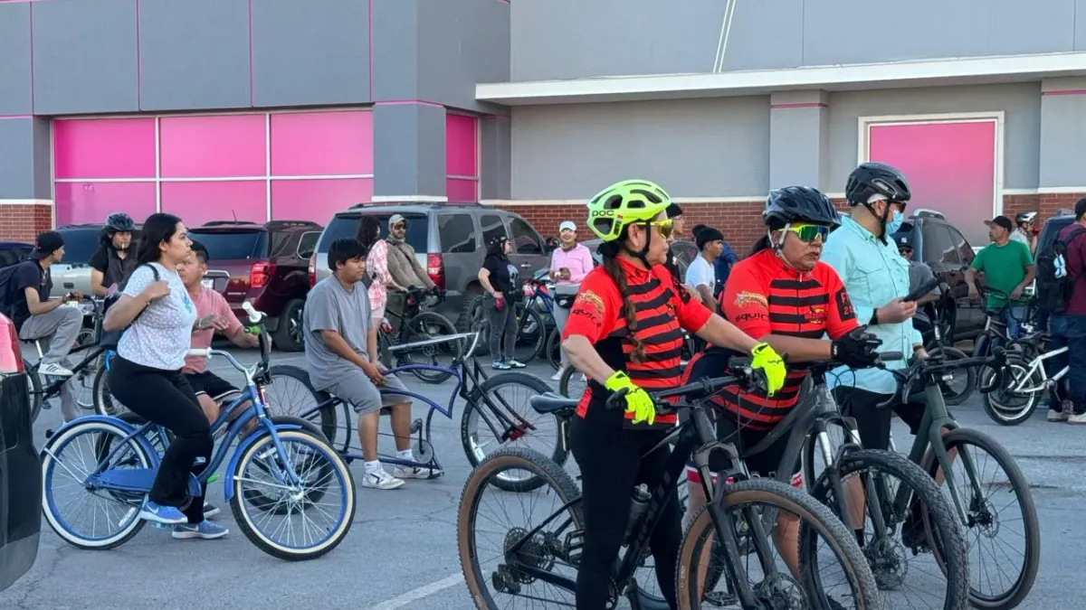 Organizan bici-bus en Juárez para la rodada del Día Mundial de la Bicicleta