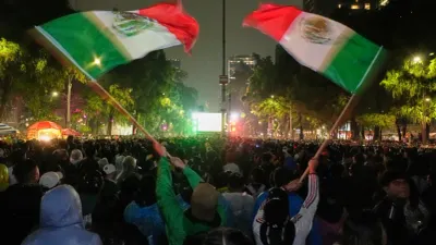 Mueren tres personas durante festejo por triunfo del Tri en CDMX