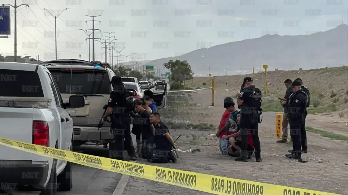 Detienen a presuntos 'polleros' en operativo sobre el bulevar Cuatro Siglos