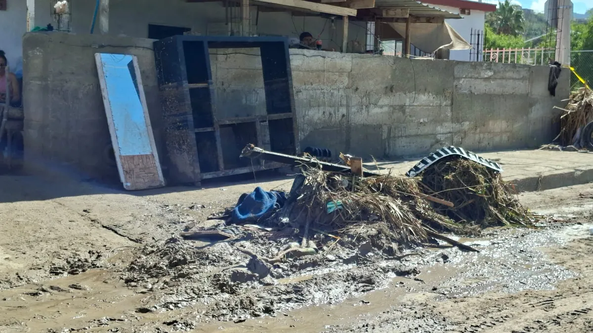 La Fronteriza se levanta tras la inundación