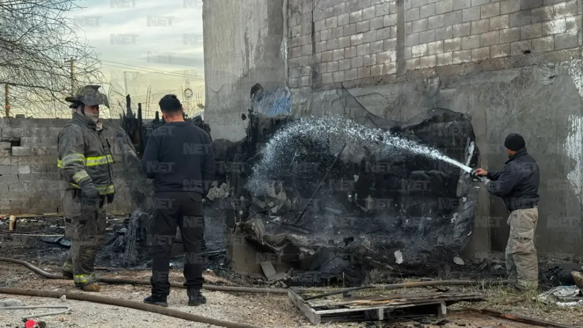 Incendian tapia en la Campestre Virreyes