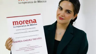 Designa Morena a Andrea Chávez coordinadora de la 4T en Ciudad Juárez