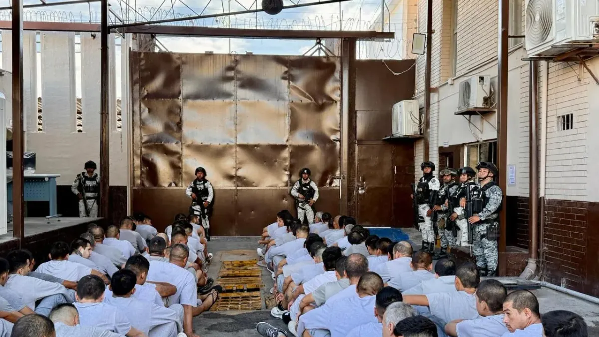Hallan armas hechizas en operativo dentro del Cereso 3