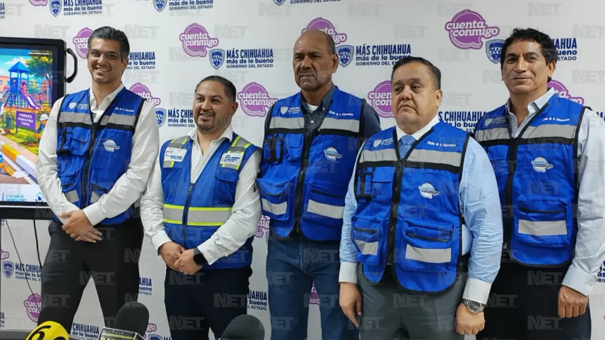 Anuncia Estado programa para tapar baches y rehabilitar colonias en Juárez