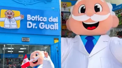 Surge 'Dr. Guali' en Perú y se hace viral por su sorprendente parecido con el Dr. Simi