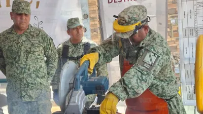 Entregan 21 armas en Juárez como parte del programa de desarme voluntario