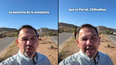 Critica Pérez Cuéllar al PRI y PAN por abandono de carretera Chihuahua-Parral