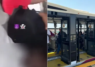 Denuncia mujer a sujeto que la acosaba a bordo del Juárez Bus y difunde video