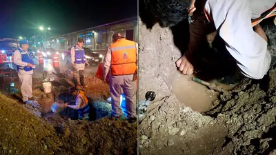 Repara JMAS fuga en Tecnológico y Pedro Rosales de León