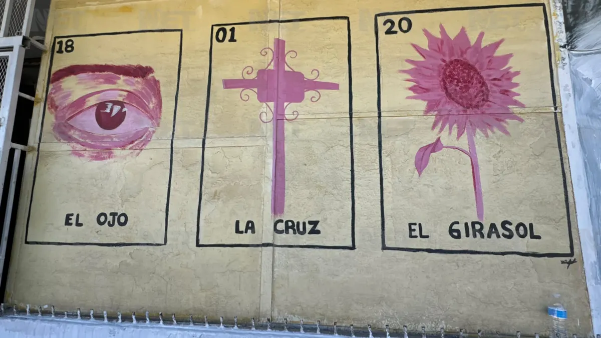 Comunidad de Juárez se une para restaurar el mural de Isabel Cabanillas