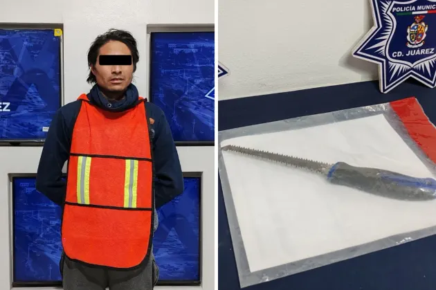 Hombre allana vivienda y amenaza con cuchillo a familia en pleno convivio