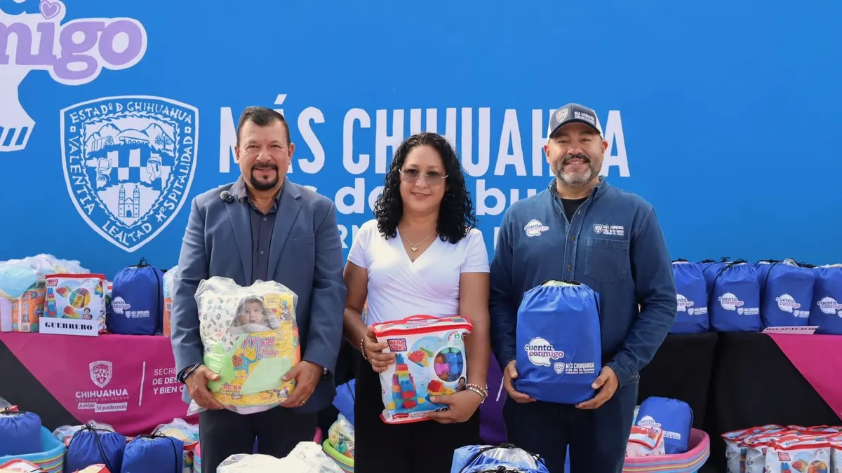 Llegan kits de desarrollo infantil a 12 municipios de Chihuahua