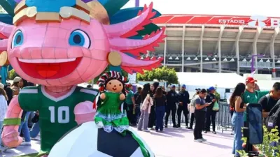 Desmiente IMPI retiro de figuras del ajolote por Mundial FIFA 2026