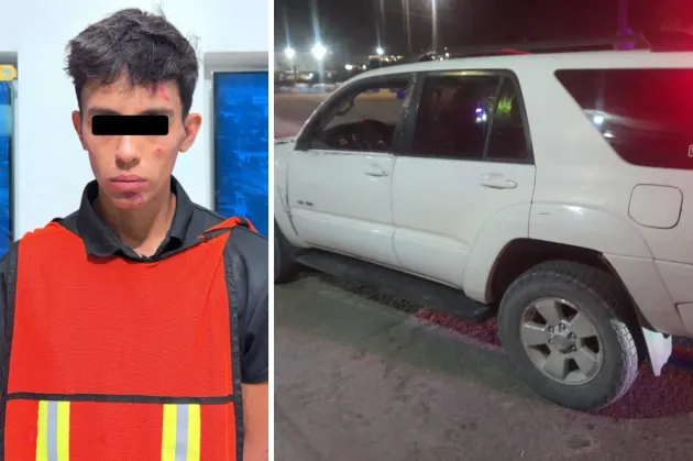 Detienen a hombre por violencia familiar tras persecución en La Cuesta