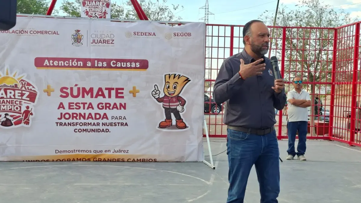 Llevan jornada 'Juárez Amanece Limpio' a las nueve etapas de Riveras del Bravo