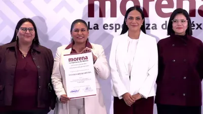Asume Ana Lilia Rivera coordinación de Morena en Tlaxcala rumbo a 2027
