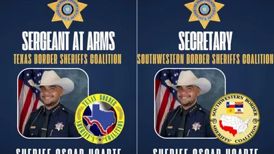 Asume sheriff Oscar Ugarte cargos directivos en coaliciones fronterizas