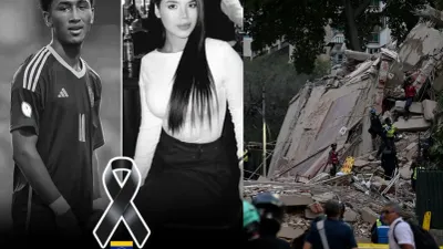 Muere joven futbolista junto a su novia tras sismos en Venezuela