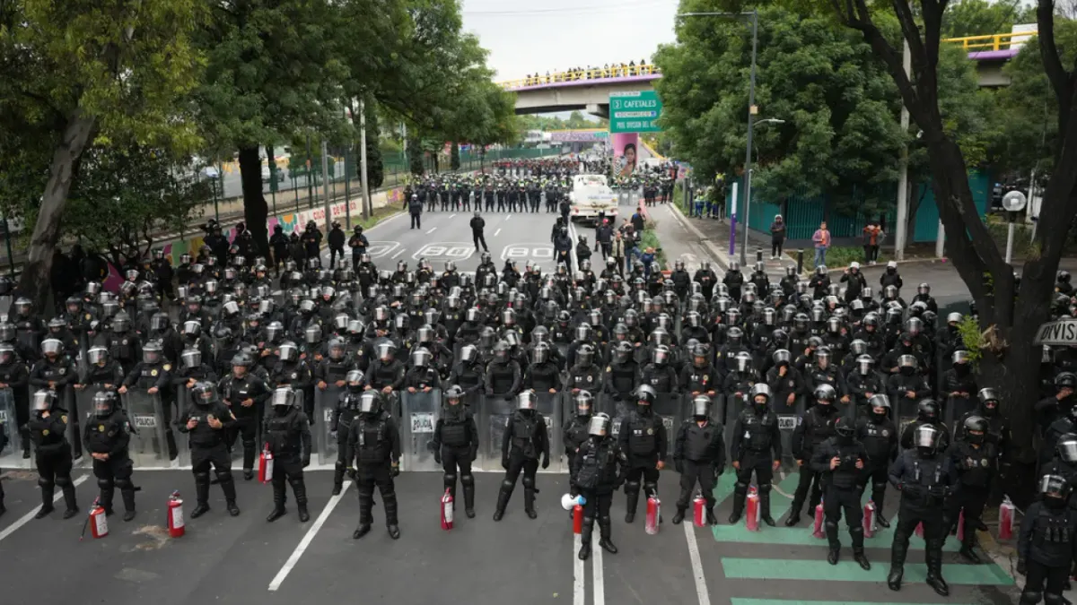 Refuerza CDMX seguridad ante protestas previas al Mundial 2026