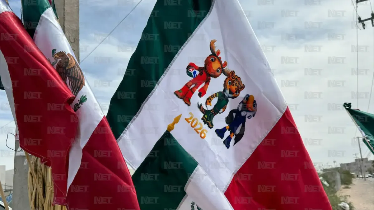 Fiebre mundialista dispara ventas de artículos del Tri en Juárez