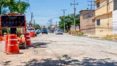 Repara JMAS calle Montebello tras concluir obras de drenaje y agua tratada