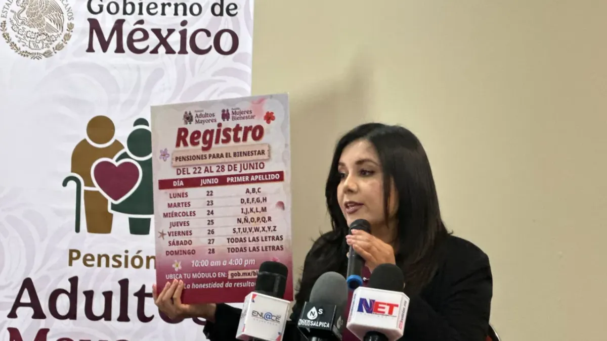 Abren registro para pensiones del Bienestar en Ciudad Juárez