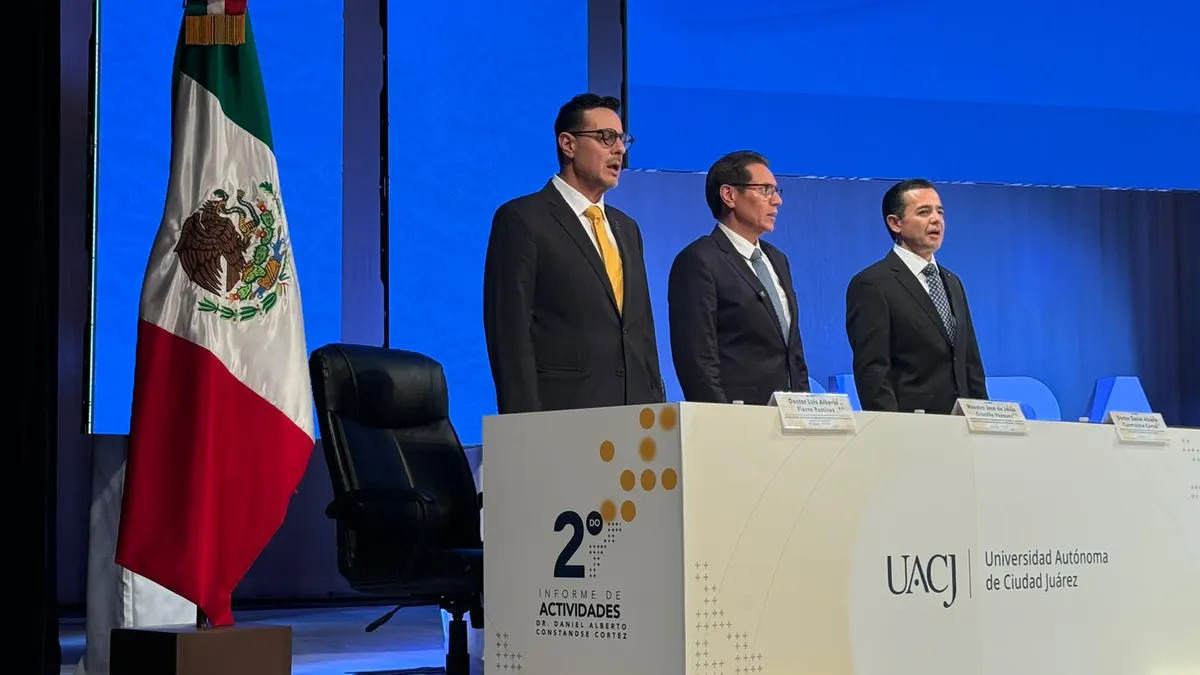 Presenta rector de la UACJ su segundo informe de actividades
