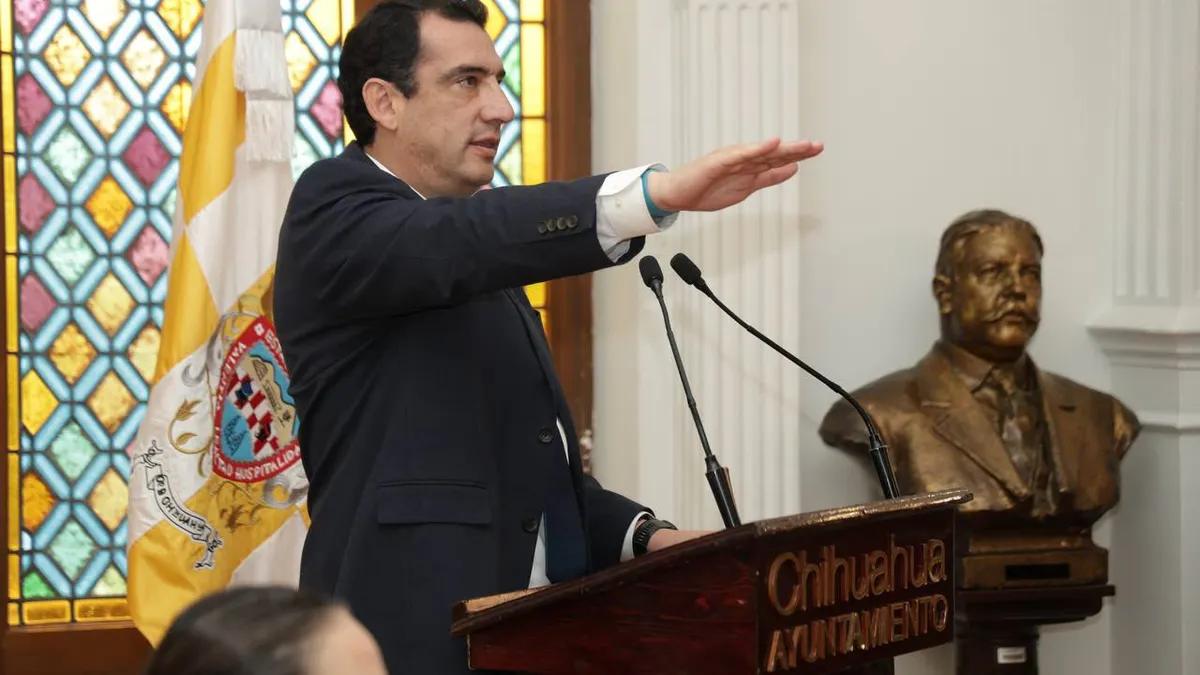 Asume René Chavira presidencia municipal de Chihuahua