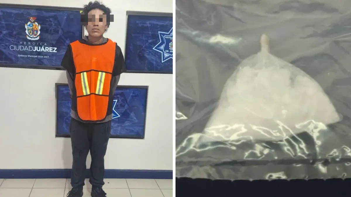 Detienen a joven con cristal en la Azteca; lo investigan por robo a tienda