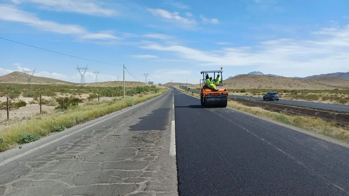 Continúa rehabilitación de carretera Chihuahua–Juárez; piden respetar desvíos