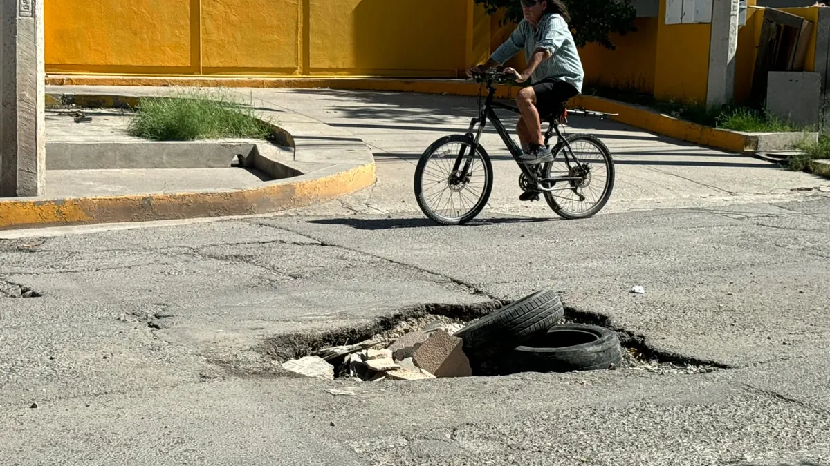 Vecinos de Los Lagos piden reparar calle afectada por baches