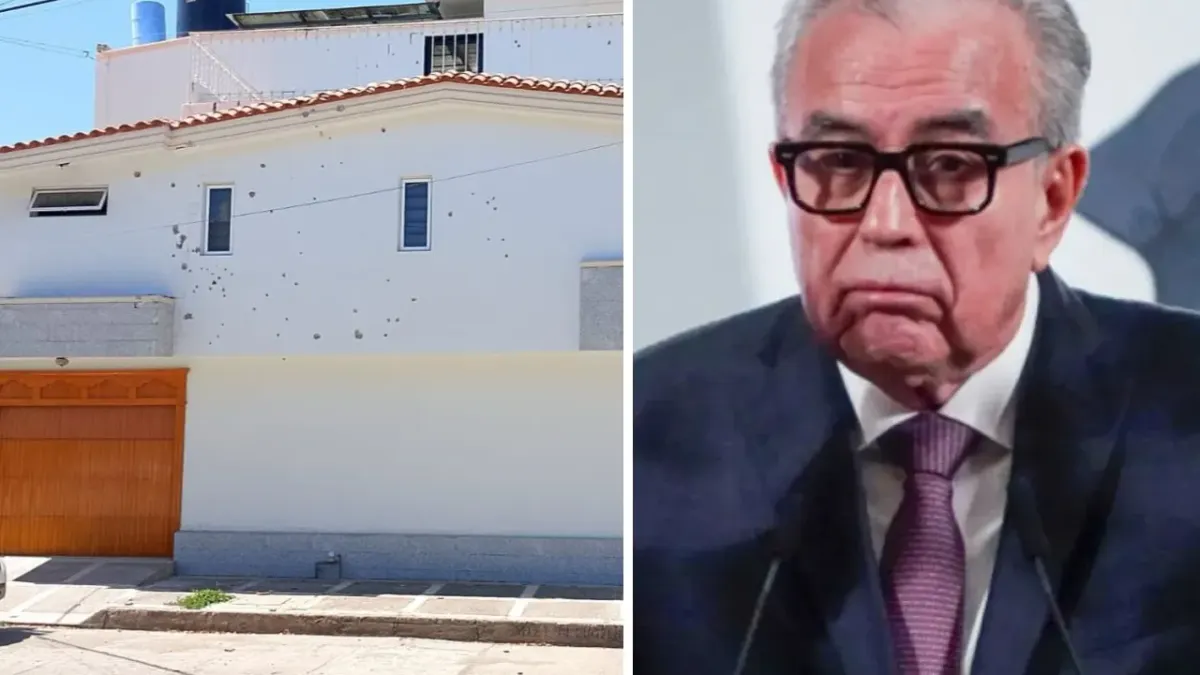 Atacan a balazos residencia de Rocha Moya en Culiacán