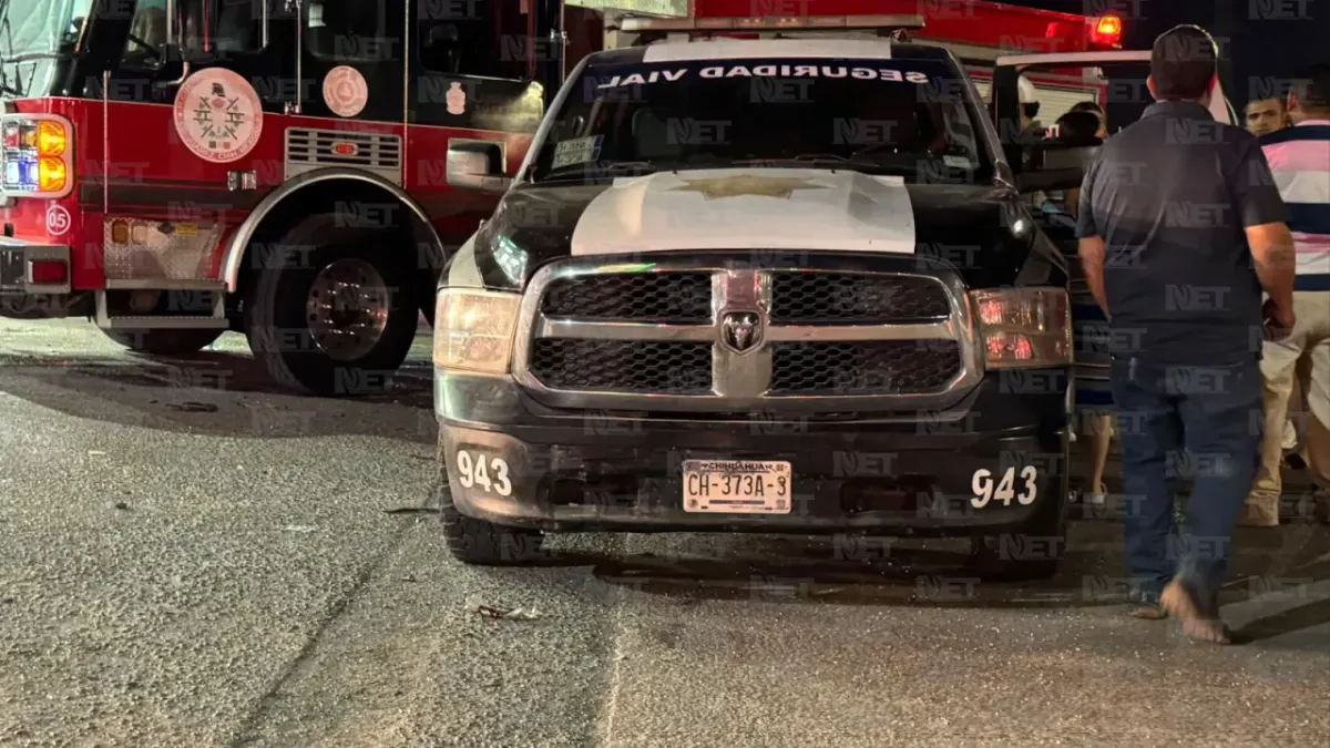 Choque entre dos autos deja varios lesionados en el eje vial
