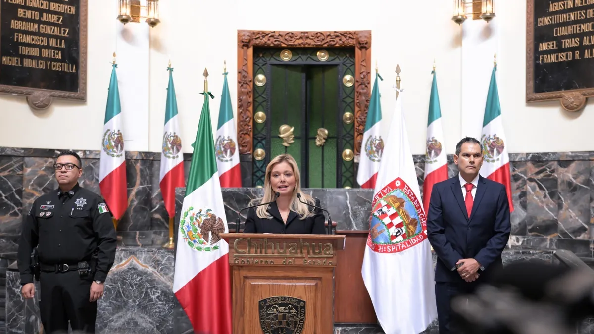 Nombra gobernadora a Gilberto Loya encargado de la Fiscalía General del Estado