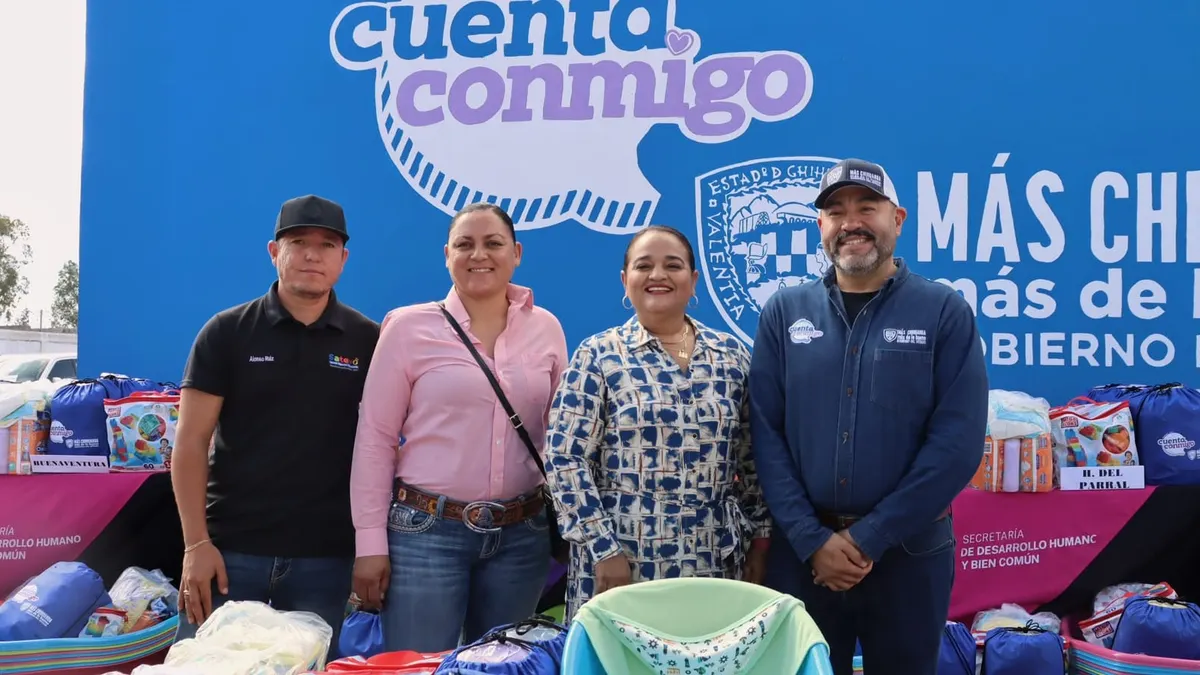 Llegan kits de desarrollo infantil a 12 municipios de Chihuahua