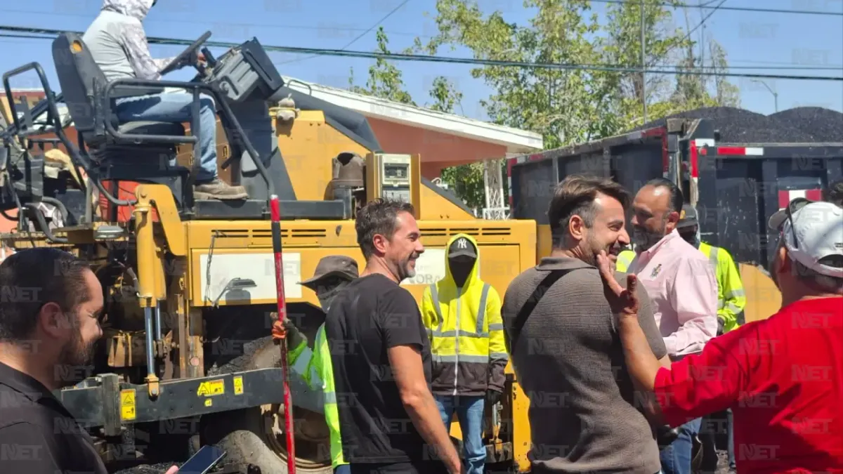 Invierten 2 mdp en rehabilitación de la calle Nogal