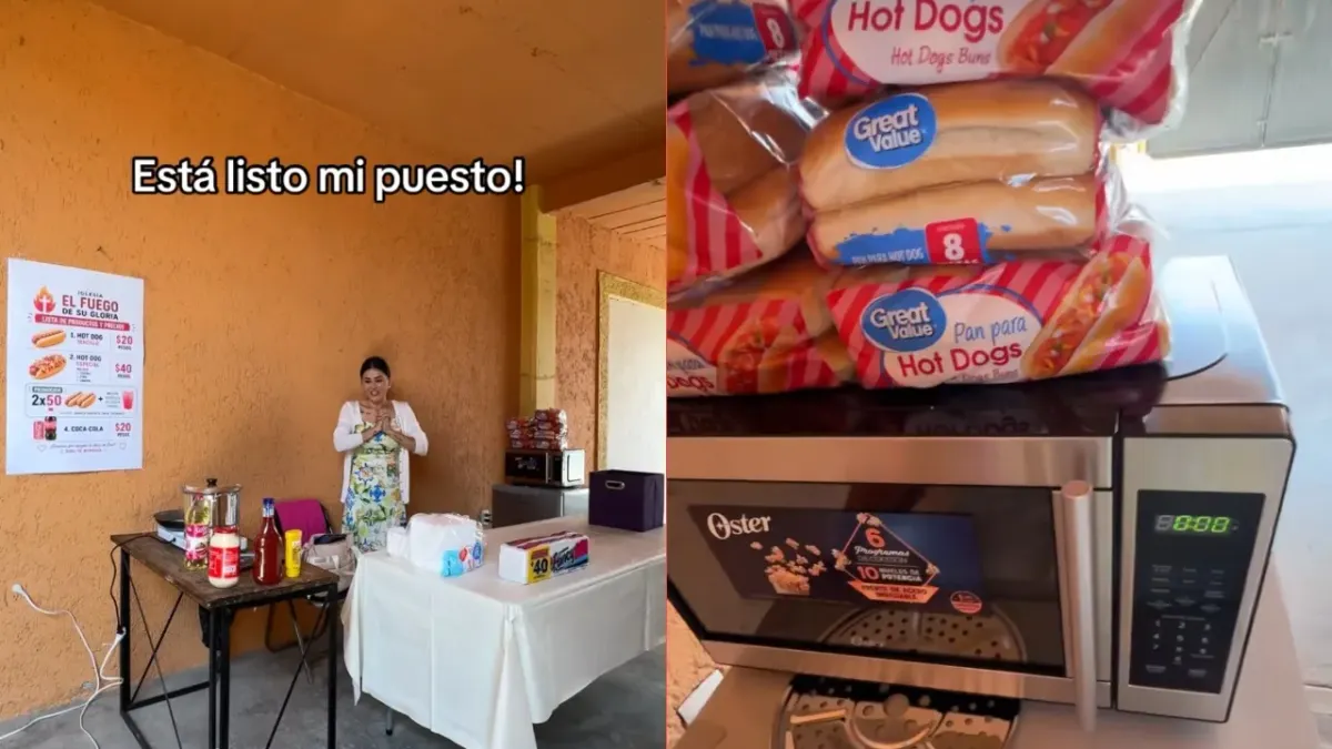 Atiende Gomita puesto de hot dogs dentro de iglesia y desata polémica
