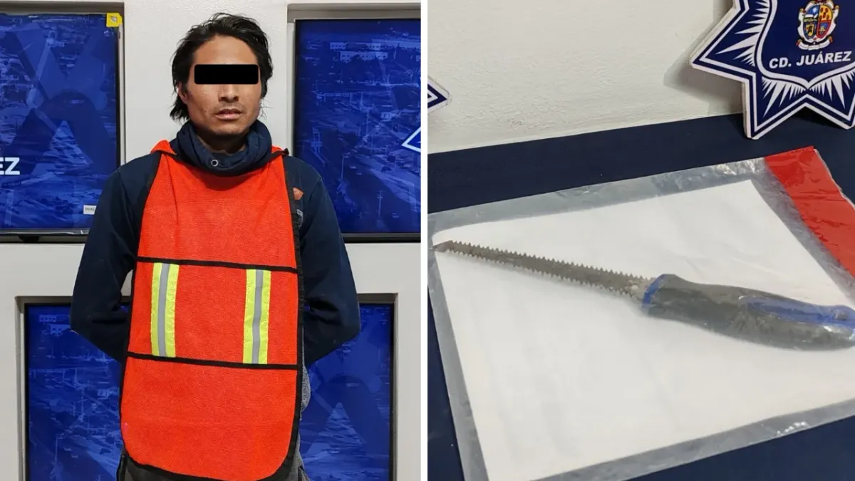 Hombre allana vivienda y amenaza con cuchillo a familia en pleno convivio