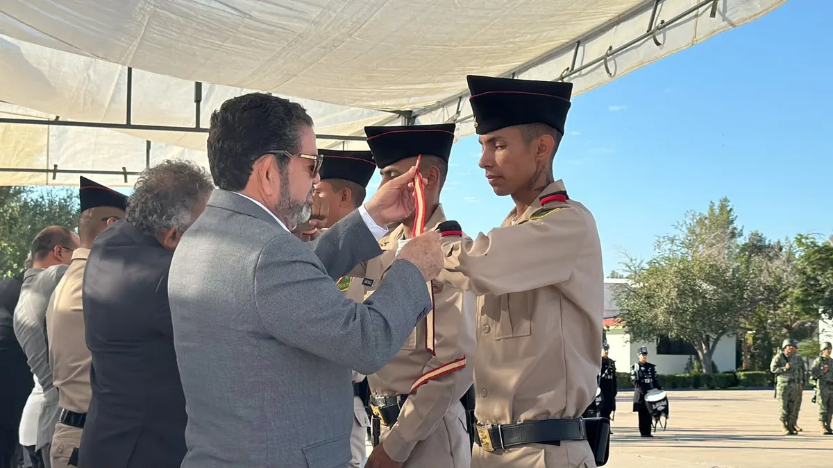 Reconocen a 48 conscriptos con ascensos en Guarnición Militar de Juárez