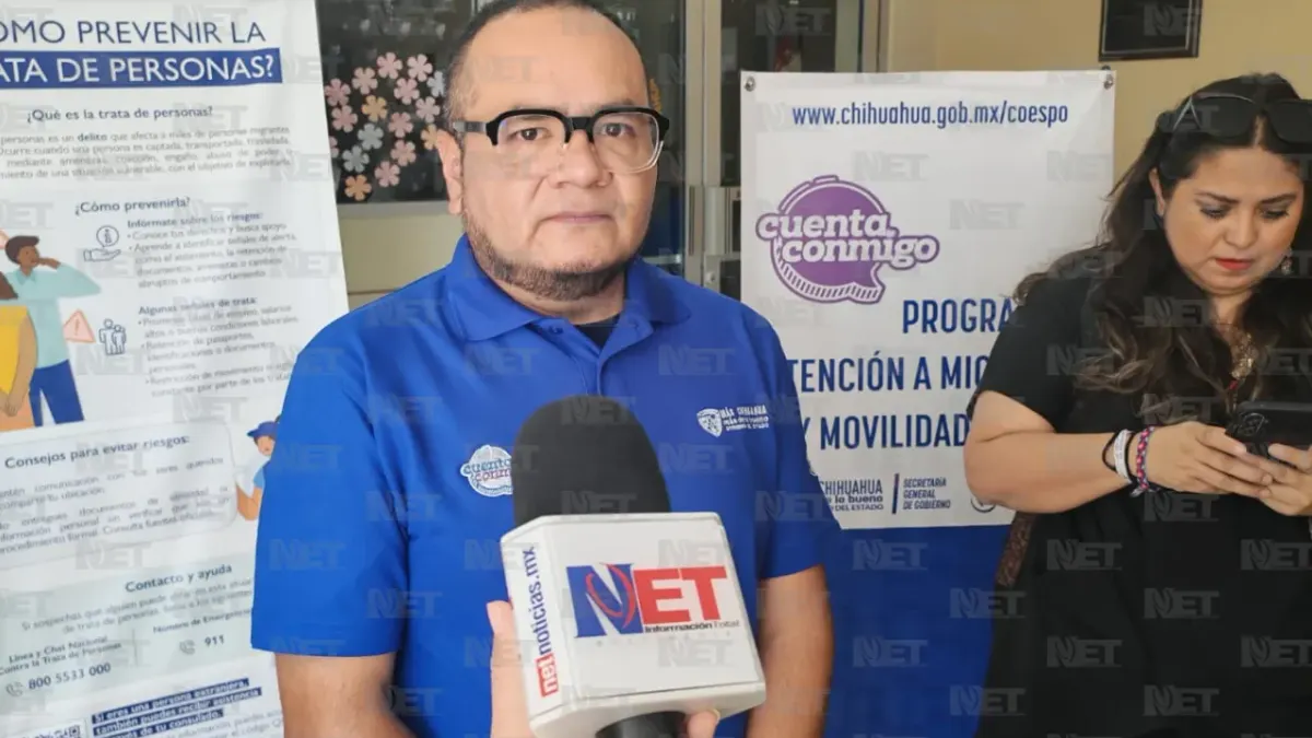 Realiza Coespo jornada de sensibilización sobre trata de personas en Juárez