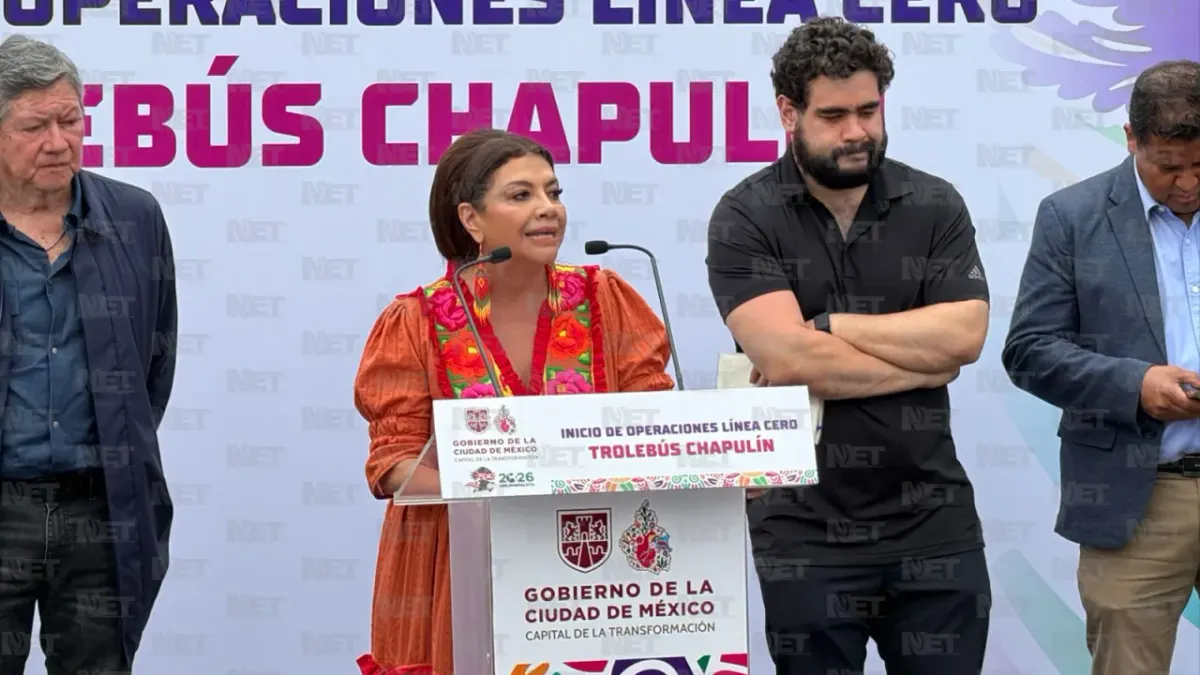 Estrena CDMX nueva línea del Trolebús Chapulín