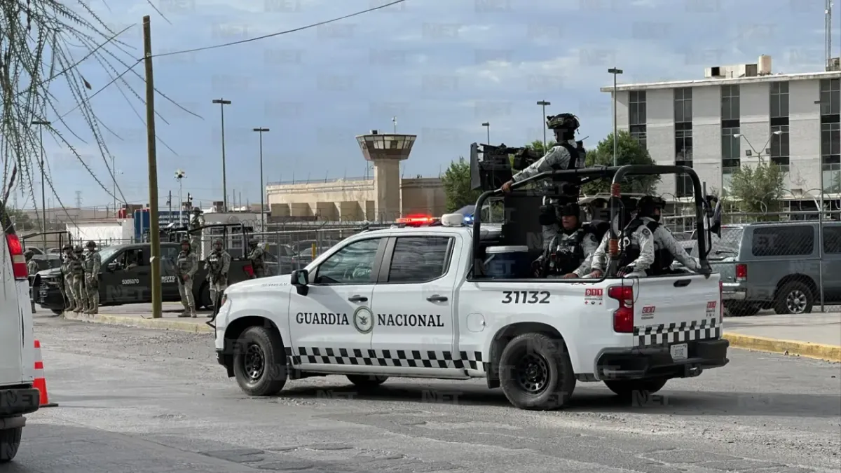 Fuerte operativo en el Cereso 3; participan Ejército y Guardia Nacional