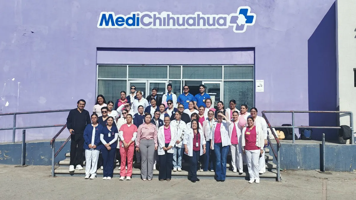 Conmemora Hospital General de Juárez el Día contra el Cáncer de Mama
